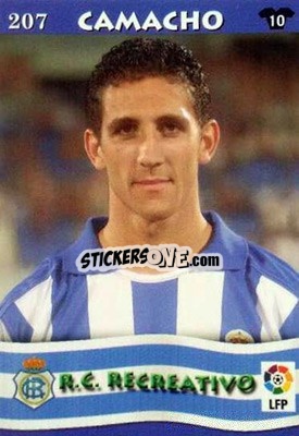 Sticker Camacho - Top Liga 2002-2003
 - Mundicromo