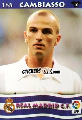 Sticker Cambiasso - Top Liga 2002-2003
 - Mundicromo