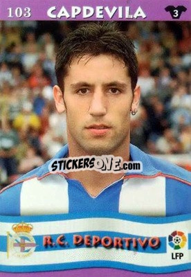 Sticker Capdevila - Top Liga 2002-2003
 n. 103 - Mundicromo