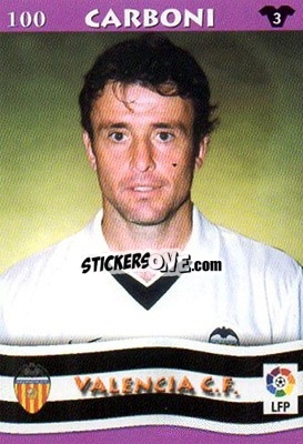 Sticker Carboni - Top Liga 2002-2003
 n. 100 - Mundicromo