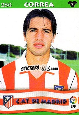 Sticker Correa - Top Liga 2002-2003
 n. 286 - Mundicromo