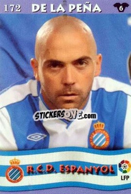 Sticker De La Pena - Top Liga 2002-2003
 - Mundicromo
