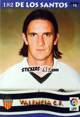 Sticker De Los Santos - Top Liga 2002-2003
 - Mundicromo