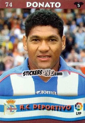 Sticker Donato - Top Liga 2002-2003
 n. 74 - Mundicromo
