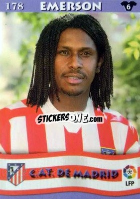 Sticker Emerson - Top Liga 2002-2003
 n. 178 - Mundicromo
