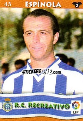 Sticker Espinola - Top Liga 2002-2003
 n. 45 - Mundicromo