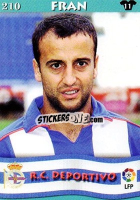 Sticker Fran - Top Liga 2002-2003
 n. 210 - Mundicromo