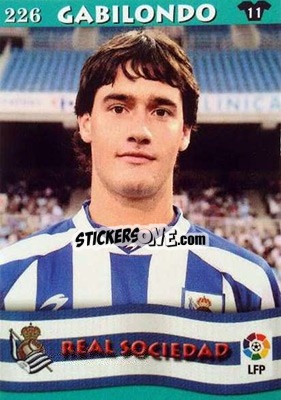Cromo Gabilondo - Top Liga 2002-2003
 n. 226 - Mundicromo