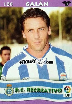 Sticker Galan - Top Liga 2002-2003
 n. 126 - Mundicromo