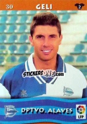 Sticker Geli - Top Liga 2002-2003
 n. 30 - Mundicromo