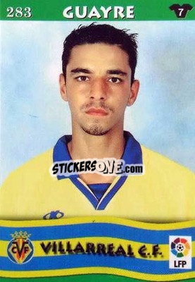 Sticker Guayre - Top Liga 2002-2003
 - Mundicromo