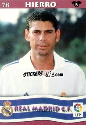 Sticker Hierro - Top Liga 2002-2003
 - Mundicromo