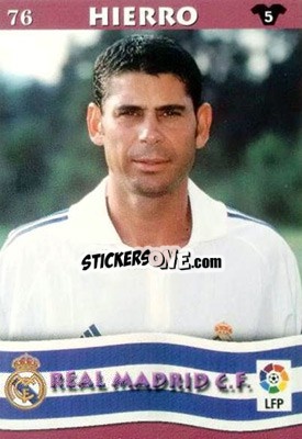 Sticker Hierro - Top Liga 2002-2003
 n. 76 - Mundicromo