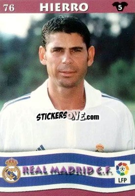 Figurina Hierro - Top Liga 2002-2003
 - Mundicromo