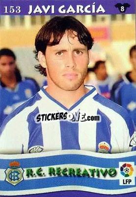 Sticker Javi Garcia - Top Liga 2002-2003
 n. 153 - Mundicromo