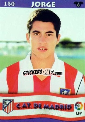 Sticker Jorge - Top Liga 2002-2003
 n. 150 - Mundicromo