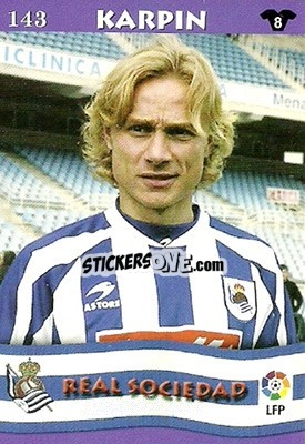 Sticker Karpin - Top Liga 2002-2003
 - Mundicromo