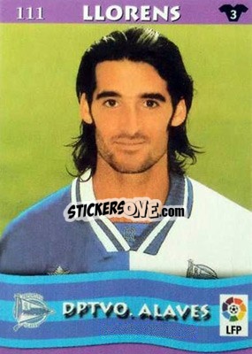 Sticker Llorens - Top Liga 2002-2003
 - Mundicromo