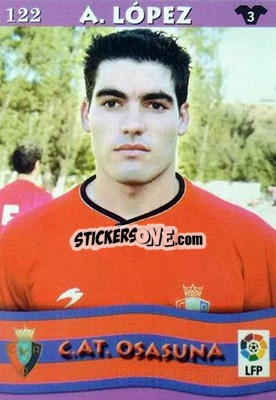 Sticker Lopez - Top Liga 2002-2003
 n. 122 - Mundicromo