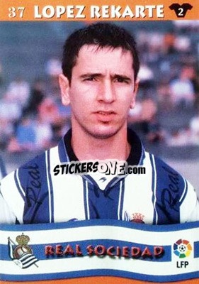 Sticker Lopez Rekarte - Top Liga 2002-2003
 - Mundicromo