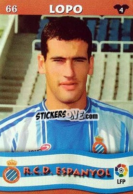 Sticker Lopo - Top Liga 2002-2003
 n. 66 - Mundicromo