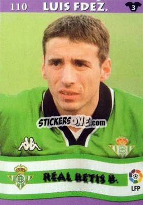 Sticker Luis Fernandez - Top Liga 2002-2003
 n. 110 - Mundicromo