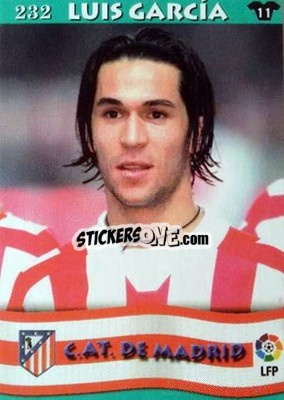 Sticker Luis Garcia - Top Liga 2002-2003
 n. 232 - Mundicromo