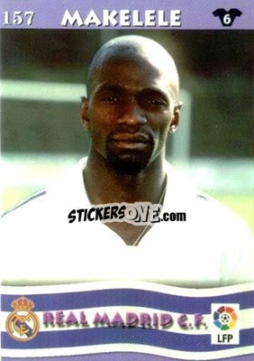 Sticker Makelele - Top Liga 2002-2003
 - Mundicromo