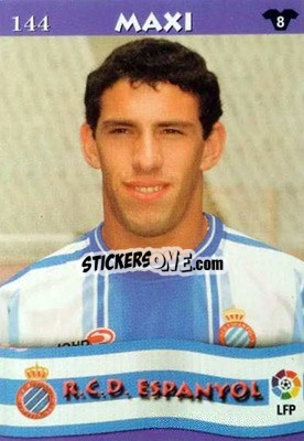 Sticker Maxi Rodriguez - Top Liga 2002-2003
 n. 144 - Mundicromo