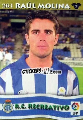 Sticker Molina - Top Liga 2002-2003
 n. 261 - Mundicromo