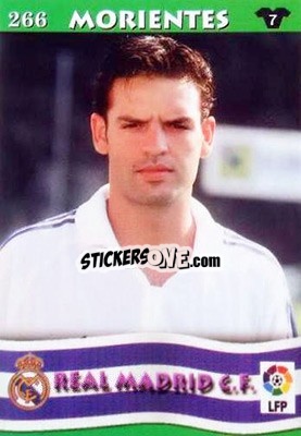 Sticker Morientes - Top Liga 2002-2003
 - Mundicromo