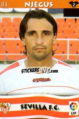 Sticker Njegus - Top Liga 2002-2003
 n. 31 - Mundicromo