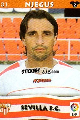 Sticker Njegus - Top Liga 2002-2003
 - Mundicromo