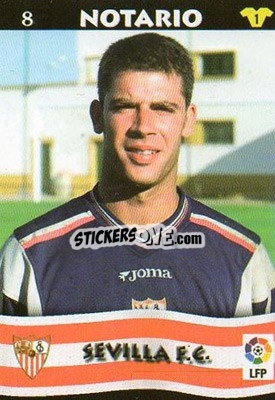 Sticker Notario - Top Liga 2002-2003
 n. 8 - Mundicromo