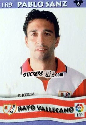 Sticker Pablo Sanz - Top Liga 2002-2003
 n. 169 - Mundicromo