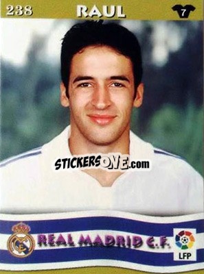 Sticker Raul González - Top Liga 2002-2003
 - Mundicromo