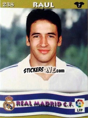 Sticker Raul González - Top Liga 2002-2003
 n. 238 - Mundicromo