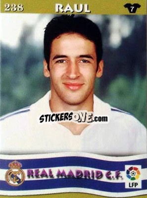 Cromo Raul González - Top Liga 2002-2003
 - Mundicromo