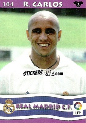 Sticker Roberto Carlos - Top Liga 2002-2003
 - Mundicromo