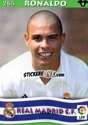 Sticker Ronaldo - Top Liga 2002-2003
 - Mundicromo