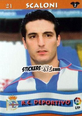 Sticker Scaloni - Top Liga 2002-2003
 - Mundicromo