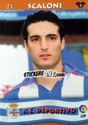 Sticker Scaloni - Top Liga 2002-2003
 n. 21 - Mundicromo