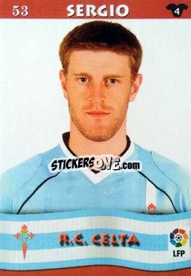 Sticker Sergio - Top Liga 2002-2003
 - Mundicromo