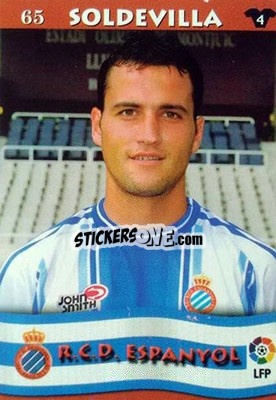 Sticker Soldevilla - Top Liga 2002-2003
 n. 65 - Mundicromo