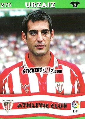 Sticker Urzaiz - Top Liga 2002-2003
 n. 275 - Mundicromo