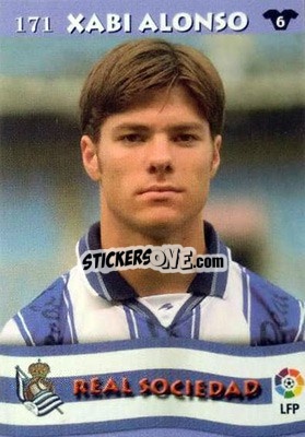 Sticker Xabi Alonso - Top Liga 2002-2003
 n. 171 - Mundicromo