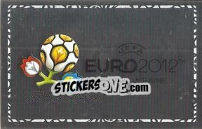 Sticker Official Logo - UEFA Euro Poland-Ukraine 2012. Event Kick Off - Panini
