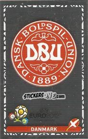 Sticker Denmark - UEFA Euro Poland-Ukraine 2012. Event Kick Off n. 8 - Panini