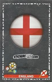 Sticker England - UEFA Euro Poland-Ukraine 2012. Event Kick Off - Panini