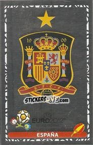 Sticker Spain - UEFA Euro Poland-Ukraine 2012. Event Kick Off - Panini